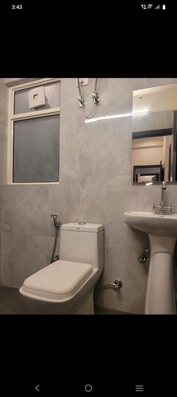 Bathroom in 2 BHK Builder Floor at Saket – for Rent