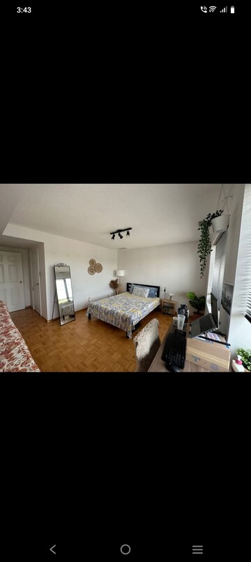 Bedroom in 2 BHK Builder Floor at Saket – for Rent