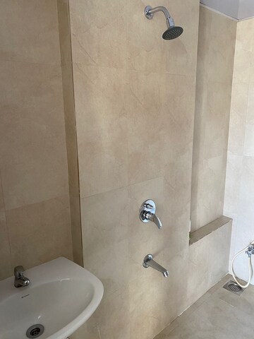 Bathroom in 1.5 BHK Apartment at Runwal Eirene, Balkum Pada – for Rent