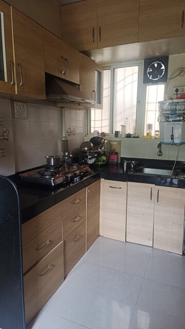 Kitchen in 2 BHK Apartment at Shree Ram Empire, Dhanori – for Rent