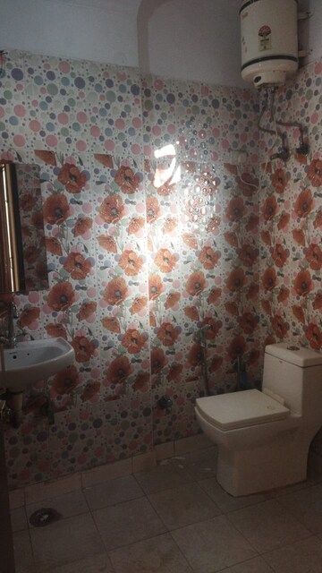 Bathroom in 2 BHK Builder Floor at Paryavaran Complex – for Rent