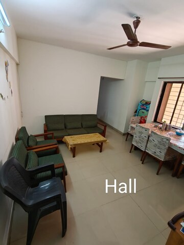Living Room in 2 BHK Apartment at Sanskriti Housing Society, Wakad – for Rent