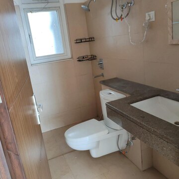 Bathroom in 3 BHK Apartment at Puri Emerald Bay, Sector 104 – for Rent