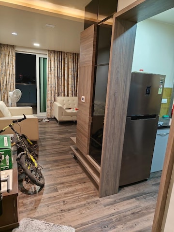 Balcony in 2 BHK Apartment at Nahar F Residences, Balewadi – for Rent
