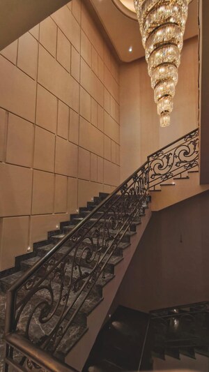 Staircase in 5 BHK Villa at Dera Mandi – for Sale