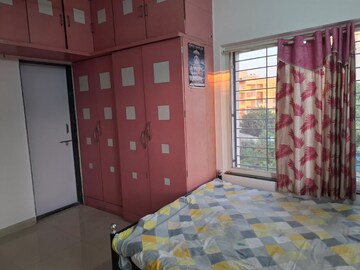 Bedroom in 2 BHK Apartment at Sai Luxuria, Rahatani – for Rent
