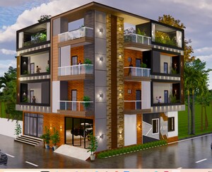  Plot – Exterior View View at Rajyan Apartments, Dlf Ankur Vihar - for Sale