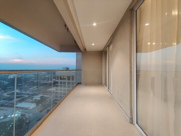 Building Lobby in 3 BHK Apartment at Bhartiya Leela Residences, Thanisandra Main Road – for Rent