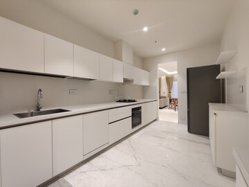 Kitchen in 3 BHK Apartment at Bhartiya Leela Residences, Thanisandra Main Road – for Rent