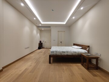Bedroom in 3 BHK Apartment at Bhartiya Leela Residences, Thanisandra Main Road – for Rent