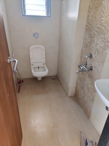 Bathroom in 1 BHK Apartment at Ferro Ram Rameshwar Darshan CHS, Malad West – for Rent