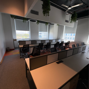 Team Area in  Office Space at Spaze Platinum Tower, Tikri – for Rent
