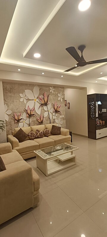 Living Room in 3 BHK Apartment at Ps Panache, Salt Lake City – for Rent