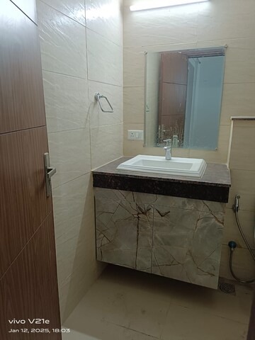 Bathroom in 3 BHK Apartment at Puri Anand Villas Phase II, Sector 81 – for Rent
