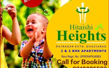 3 BHK Apartment For Sale in DevLandcon Hitaishi Heights, Raj Nagar Extension