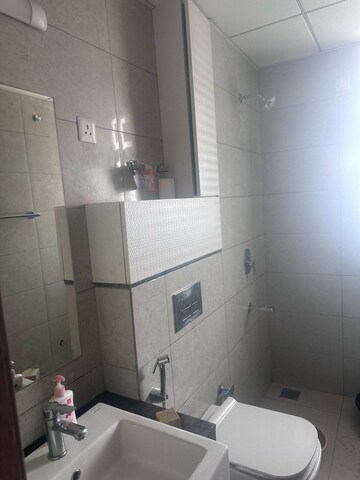 Bathroom in 3 BHK Apartment at Emaar Gurgaon Greens, Sector 102 – for Rent
