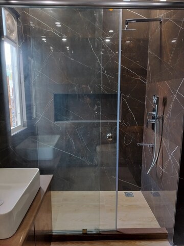Bathroom in 3 BHK Apartment at Greater Kailash I – for Rent