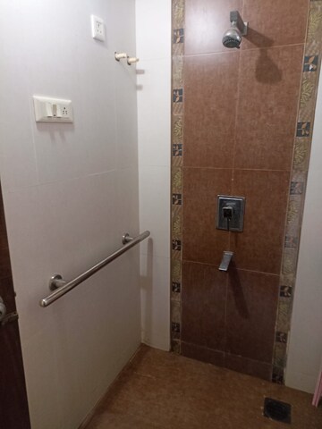 Bathroom in 3 BHK Apartment at Sai Intop Tower, Kharghar – for Rent