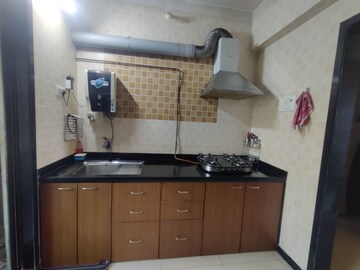 Kitchen in 3 BHK Apartment at Sai Intop Tower, Kharghar – for Rent