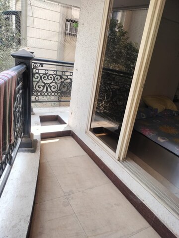 Balcony in 2 BHK Apartment at Baycity Apartments, Khar West – for Rent