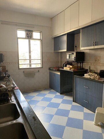 Kitchen in 3 BHK Apartment at Colaba – for Rent