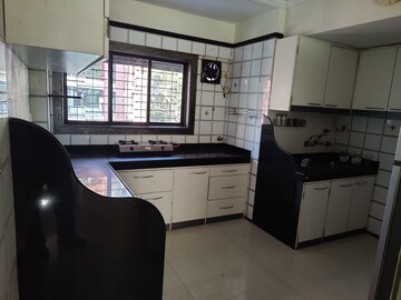 Kitchen in 3 BHK Apartment at Mangal Disha, Khar West – for Rent