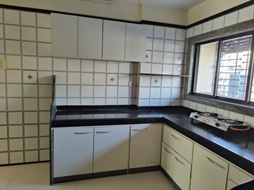 Kitchen in 3 BHK Apartment at Mangal Disha, Khar West – for Rent