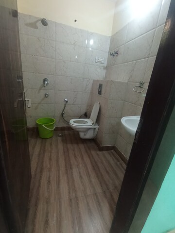 Attached Bathroom in 3 BHK Builder Floor at Greenwell Society, Gyan Khand I – for Rent