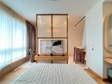 Bedroom in Studio Apartment at Bhartiya Leela Residences, Thanisandra Main Road – for Rent