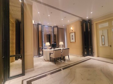 Living Room in Studio Apartment at Bhartiya Leela Residences, Thanisandra Main Road – for Rent