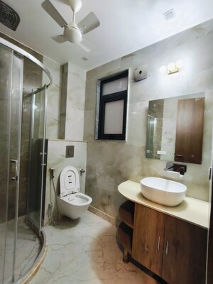 Bathroom in 4 BHK Builder Floor at Kohli One Malibu Town, Sector 47 – for Sale