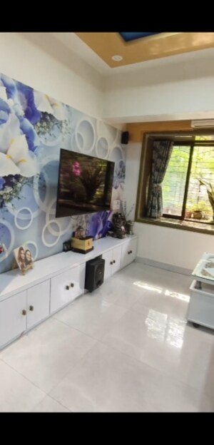 Living Room in 1 BHK Apartment at Hiranandani Garden Eden 2, Powai – for Sale