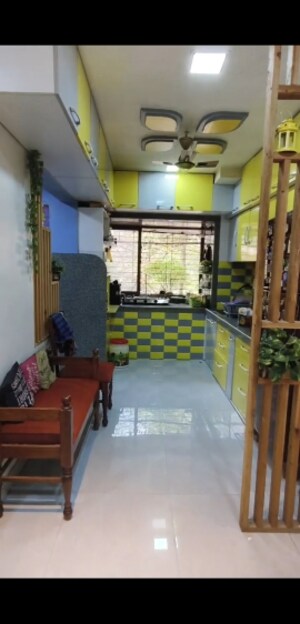 Kitchen in 1 BHK Apartment at Hiranandani Garden Eden 2, Powai – for Sale