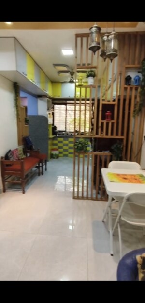 Living Room in 1 BHK Apartment at Hiranandani Garden Eden 2, Powai – for Sale