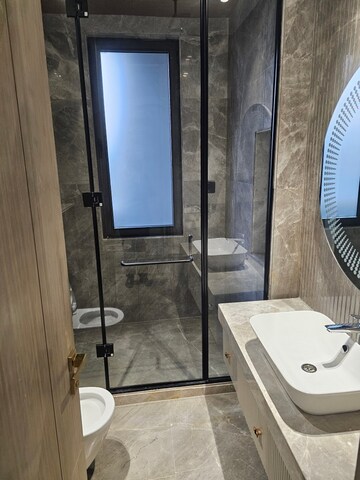 Bathroom in 4 BHK Builder Floor at Greater Kailash I – for Sale