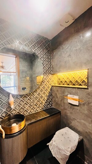 Bathroom in 4 BHK Builder Floor at SS Mayfield Gardens, Sector 51 – for Sale