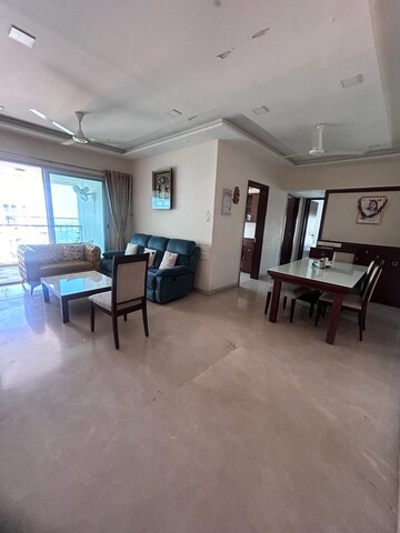 Living Room in 2.5 BHK Apartment at DB Orchid Woods, Goregaon East – for Rent