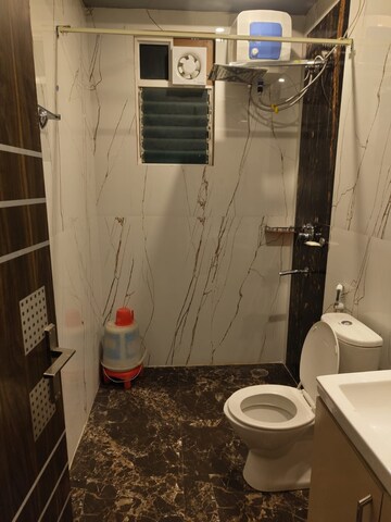 Bathroom in 3 BHK Apartment at Ideal Aquaview, Mahish Bathan – for Sale