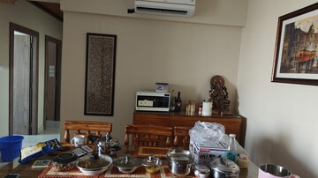 Living Room in 3 BHK Apartment at Ideal Aquaview, Mahish Bathan – for Sale