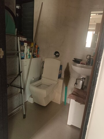 Bathroom in 1 BHK Apartment at Mahim West – for Rent