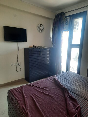 Bathroom in 3 BHK Apartment at Chandigarh Hollywood Heights 1, Lohgarh – for Rent