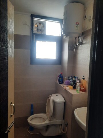 Bathroom in 3 BHK Apartment at Chandigarh Hollywood Heights 1, Lohgarh – for Rent