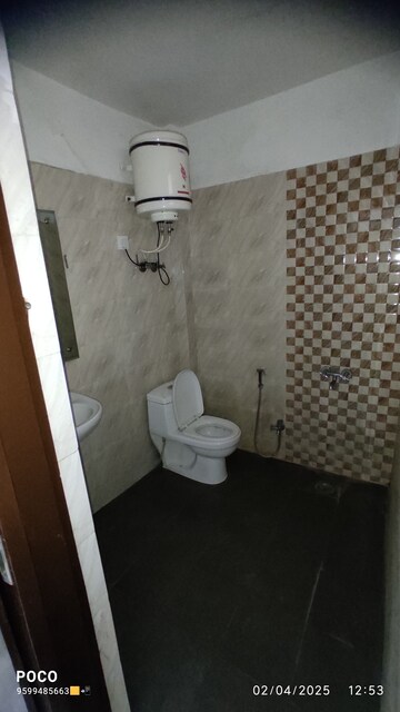 Bathroom in 2 BHK Builder Floor at Mehrauli – for Rent