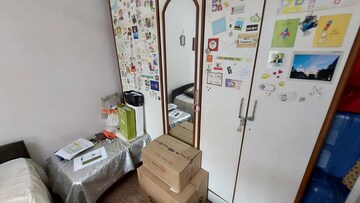 Master Bedroom in 2 BHK Apartment at Shree Vallabh Tower, Malad West – for Rent