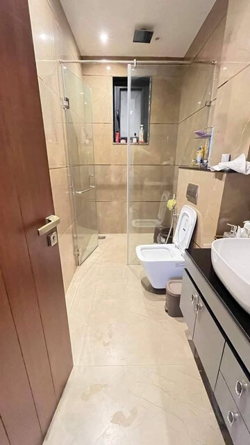 Bathroom in 3 BHK Apartment at Ansal Celebrity Homes, Sector 2 – for Rent