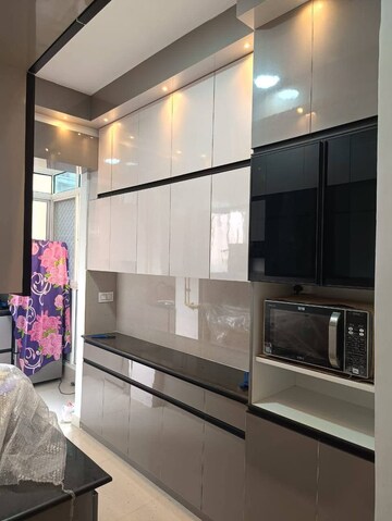 Kitchen in 3.5 BHK Apartment at Elite Golf Green, Sector 79 – for Rent