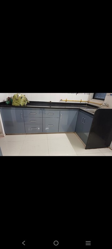 Kitchen in 3 BHK Apartment at Shantideep, New Ranip – for Rent