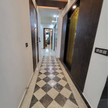 Building Lobby in 3 BHK Builder Floor at East Of Kailash – for Rent