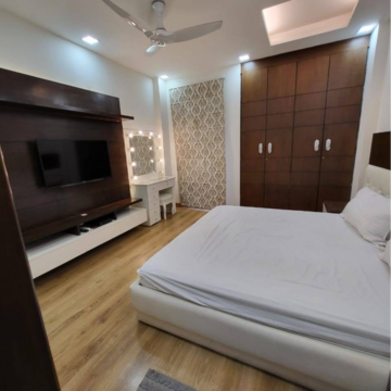 Bedroom in 3 BHK Builder Floor at East Of Kailash – for Rent