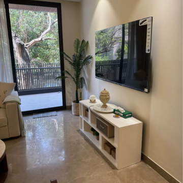 Living Room in 3 BHK Builder Floor at East Of Kailash – for Rent